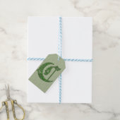 Buchstabe C Geschenkanhänger (Mit Garn)