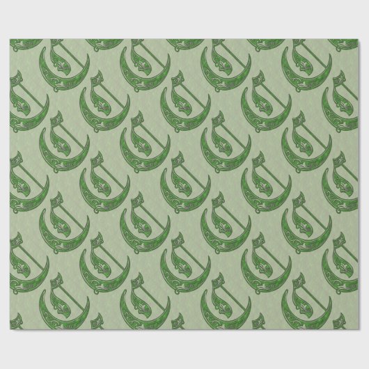 Buchstabe C Geschenkpapier (Flach)