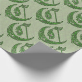 Buchstabe C Geschenkpapier (Ecke)