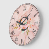 Buchstabe C Große Wanduhr (Winkel)