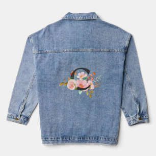 Buchstabe C Jeansjacke