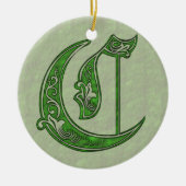 Buchstabe C Keramikornament (Vorne)