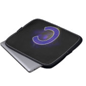 Buchstabe C Laptopschutzhülle (Vorne Knopf)