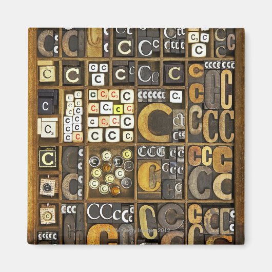 Buchstabe C Magnet (Vorne)