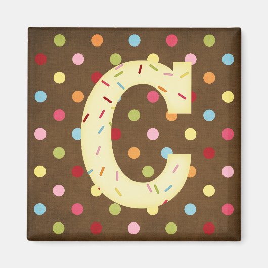 Buchstabe C Magnet (Vorne)