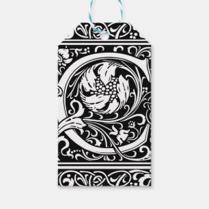 Buchstabe C Mittelalterliche Monogramm Art Nouveau Geschenkanhänger