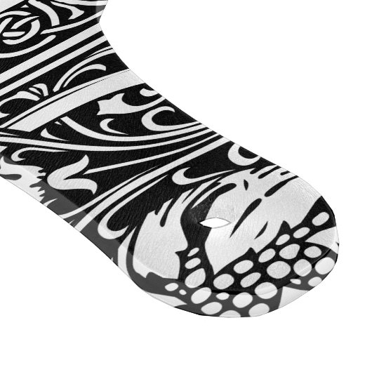 Buchstabe C Mittelalterliche Monogramm Art Nouveau Schneidebrett (Ecke)