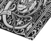 Buchstabe C Mittelalterliche Monogramm Art Nouveau Schneidebrett (Ecke)