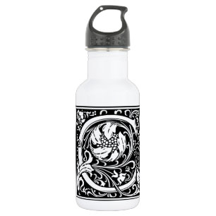 Buchstabe C Mittelalterliche Monogramm-Kunst Art N Trinkflasche