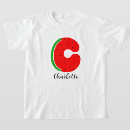 Buchstabe C Name T - Shirt, Individuelle Name Wate T-Shirt