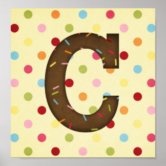 Buchstabe C Poster