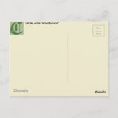 Buchstabe C Postkarte (Rückseite)