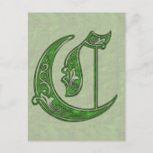 Buchstabe C Postkarte (Vorderseite)