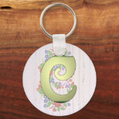 Buchstabe c schlüsselanhänger (Vorderseite)