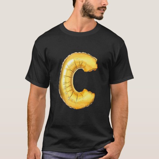 Buchstabe C T-Shirt (Vorderseite)