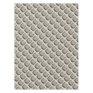 Buchstabe C Vintage Knotentonografie Tischdecke