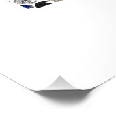 Buchstabe 'CHAF' Fotodruck (Ecke)