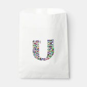 Buchstabe 'CHAF' Geschenktütchen (Vorderseite)