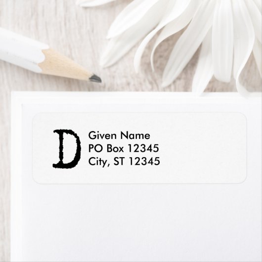 Buchstabe D (Insitu)