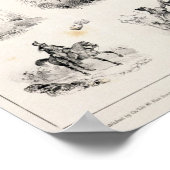 Buchstabe D aus einem Alphabet-Primer, 1832 Poster (Ecke)