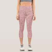 Buchstabe D Capri Leggings (Vorderseite)