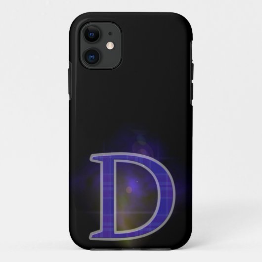 Buchstabe D Case-Mate iPhone Hülle (Rückseite)