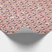 Buchstabe D Geschenkpapier (Ecke)