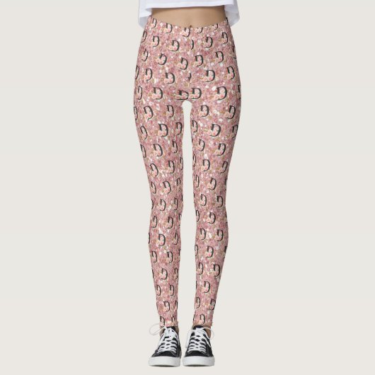 Buchstabe D Leggings (Vorderseite)
