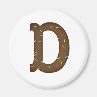 Buchstabe D Magnet