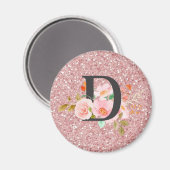 Buchstabe D Magnet (Vorderseite/Rückseite)