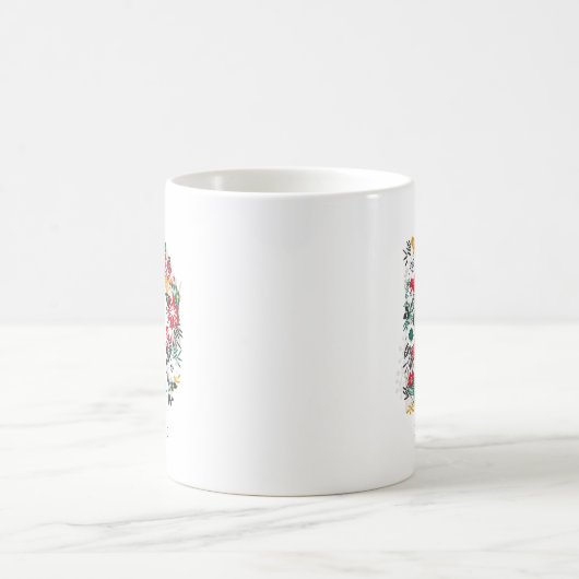 Buchstabe D | Monogramm-I-Tasse für den Blasenbrie Kaffeetasse (Mittel)