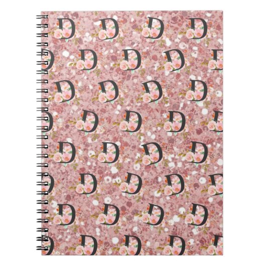 Buchstabe D Notizblock (Vorderseite)