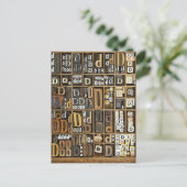 Buchstabe D Postkarte (Stehend Vorderseite)