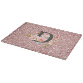 Buchstabe D Schneidebrett (Ecke)