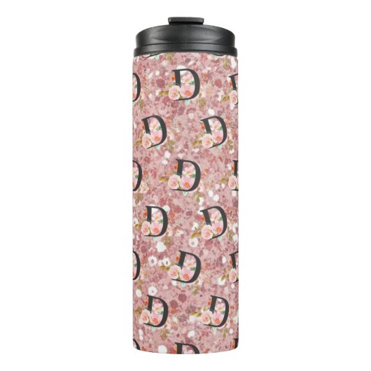Buchstabe D Thermosbecher (Vorderseite)