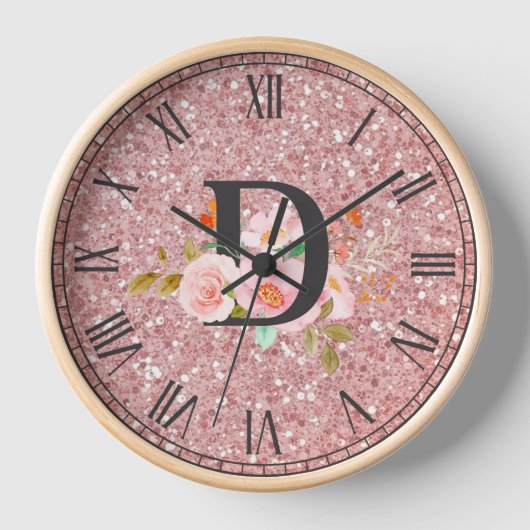 Buchstabe D Uhr (Vorderseite)