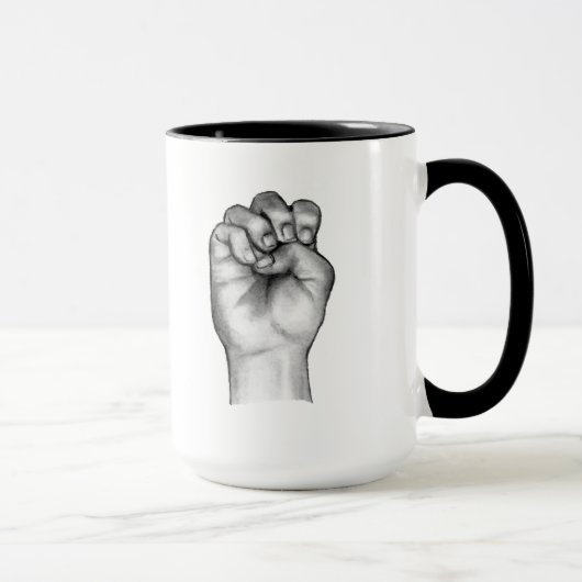 Buchstabe E: Amerikanische Gebärdensprache: Tasse (Rechts)