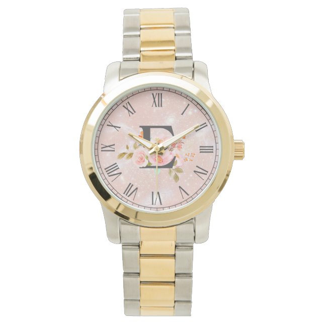 Buchstabe E Armbanduhr (Vorderseite)