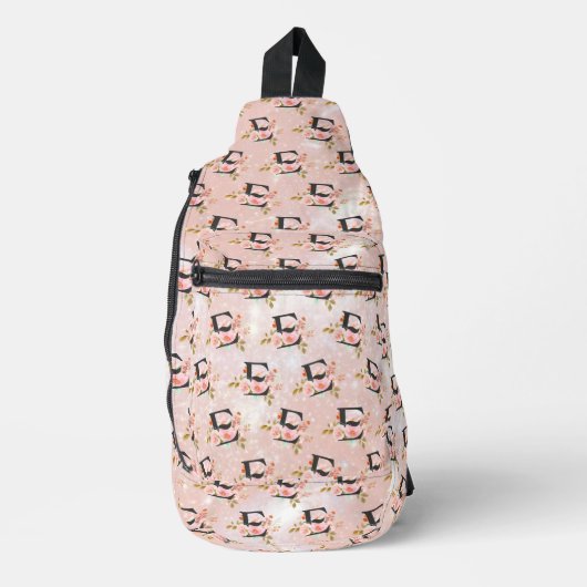 Buchstabe E Crossbody Bag (Vorderseite)