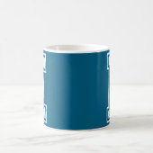 Buchstabe E Großbuchstabe Alphabet Anfangsdesign Kaffeetasse (Mittel)