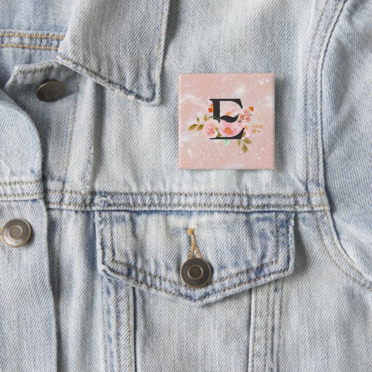 Buchstabe E Knopf Button (Beispiel)