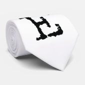 Buchstabe E Krawatte (Gerollt)