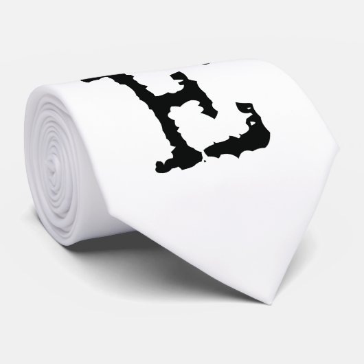 Buchstabe E Krawatte (Gerollt)