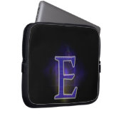 Buchstabe E Laptopschutzhülle (Vorne Rechts)