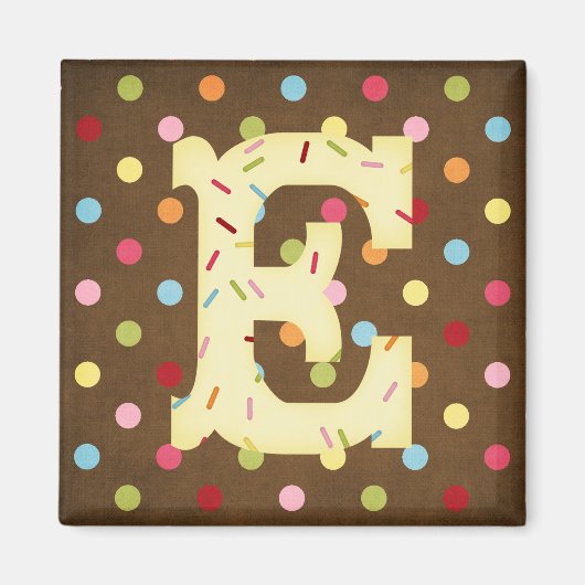 Buchstabe E Magnet (Vorne)