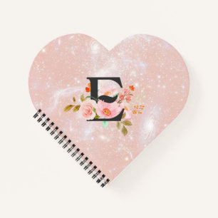 Buchstabe E Notizblock