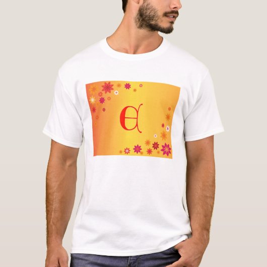 Buchstabe E Shirt (Vorderseite)