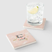 Buchstabe E Steinuntersetzer (Seitenansicht)