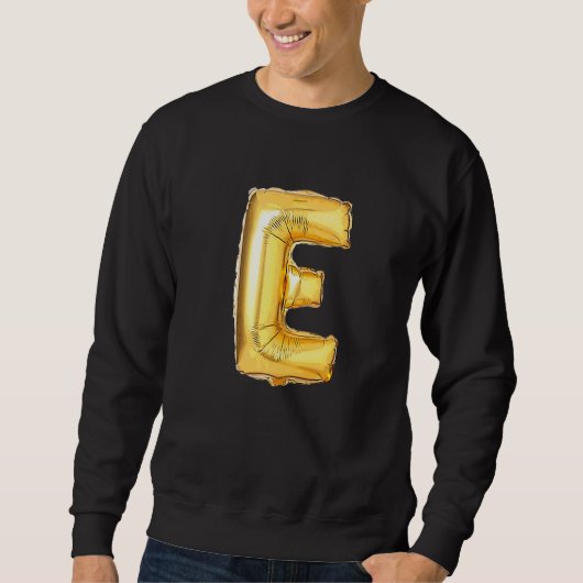 Buchstabe E Sweatshirt (Vorderseite)