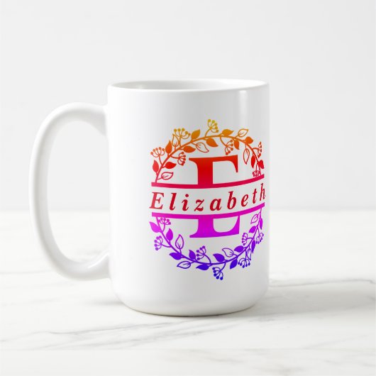 Buchstabe E: Tasse (Links)